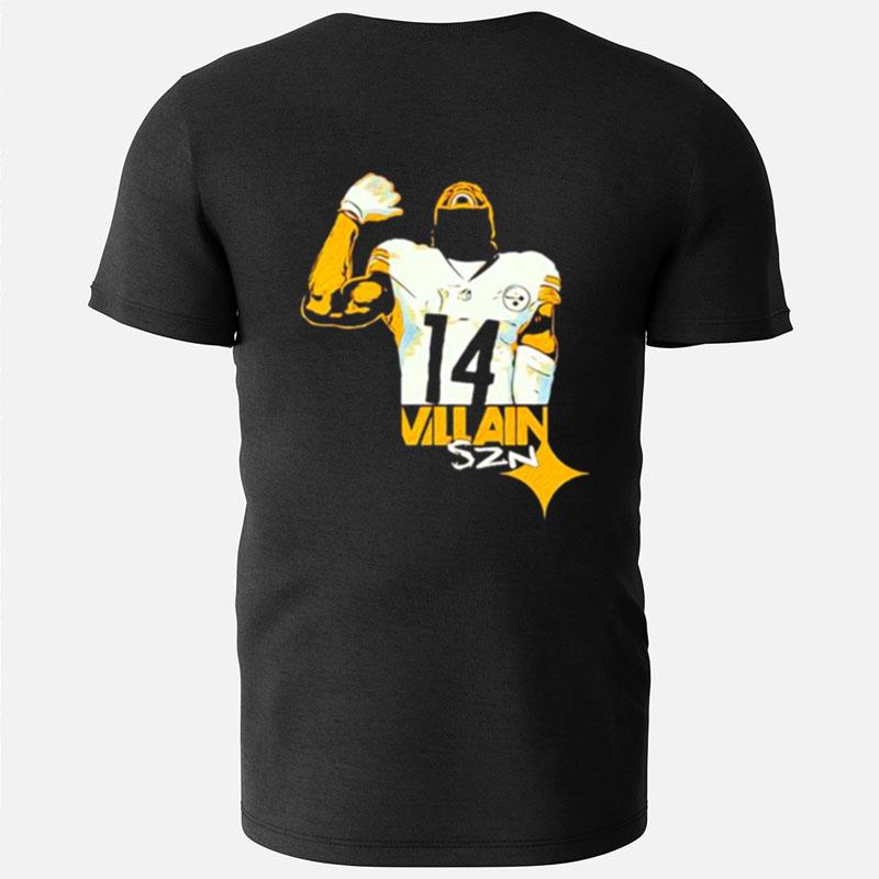 Villain Szn George Pickens Pittsburgh Steelers T-Shirts