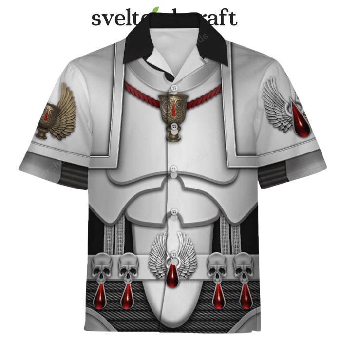Warhammer Blood Angels Sanguinary Priests Version 1 Hawaiian Shirt