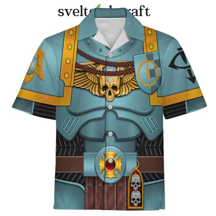 Warhammer Sons Of Horus Captain Hawaiian Shirt