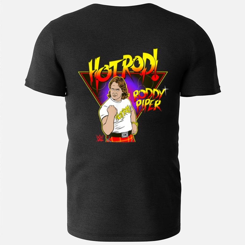 Wwe Hot Rod! Roddy Piper Retro Poster T-Shirts